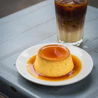 Banh flan Vietnamese creme caramel