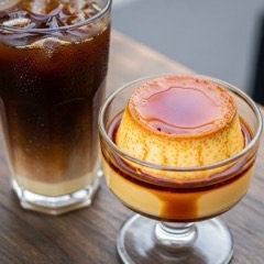 Banh flan Vietnamese creme caramel