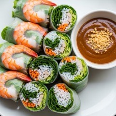 Goi cuon fresh spring rolls