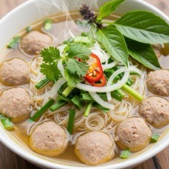 Pho bo vien Michelin Selected