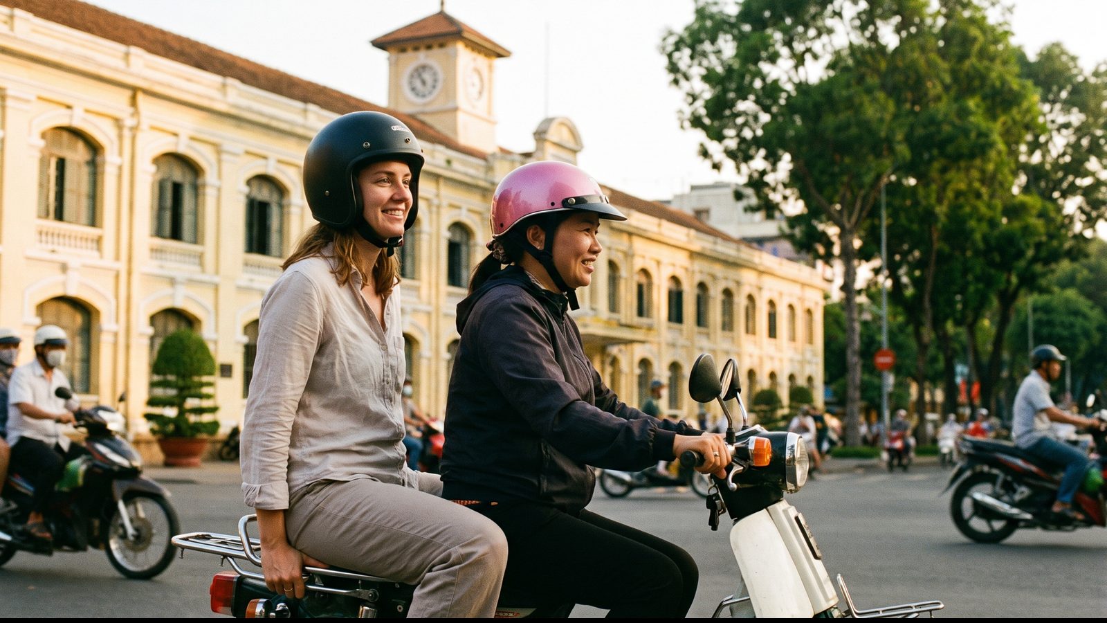 Ho Chi Minh City tour by motorbike